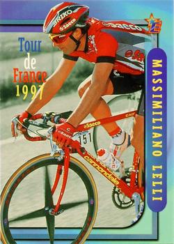 1997 Eurostar Tour de France #13 Massimiliano Lelli Front